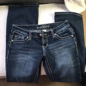 Maurice’s dark wash bootcut jeans